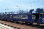 Autotransportwagen aus Frankreich mit zwei Rads�tzen der Fa.