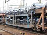 Italienischer PKW-Doppelstocktransportwagen vom Einsteller SITFA eingestellt mit der Nr.