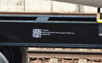 Frisch aus der Produktionshalle, so einen derartig neuen Knickkesselwagen sieht man selten frisch im Einsatz, dieser hier vom Einsteller ATIR RAIL mit niederländischer Registrierung trägt am