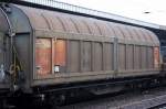�sterreichischer Schiebewandwagen eingestellt mit der Nr.