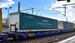 Polnischer Drehgestell-Gelenktaschenwagen vom Einsteller CLIP Intermodal sp.