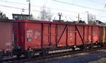 Drehgestell-Hochbordwagen von DB Cargo Polska S.A., Zabrze mit der Nr.