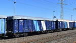 Polnischer Drehgestell-Hochbordwagen vom Einsteller Rail-Cars sp.