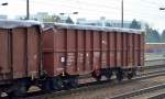 Tschechischer offner G�terwagen mit Folie abgedeckt vom Einsteller TSS Cargo a.s.