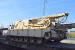 Ein M88A2 Bergepanzer der US Army am 31.10.15 Bhf.