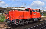 Talgo (Deutschland) GmbH  mit der von ALSTOM Lokomotiven Service GmbH angemieteten Prima H3 Hybridlok  (NVR:  90 80 1002 035-6 D-ALS ) am 10.09.25 Durchfahrtgleis Bahnhof Berlin Lichtenberg.
