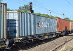 Älterer 40’ Standard Container der japanischen Mitsui O.S.K.