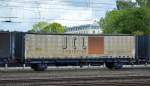 Hauptsitz von JCL Logistics ist Werndorf in Östereich von dort opereieren sie weltweit vor allem in Asien mit Transport- und Containerlogistik, hier ein Spezialcontainer mit seitlichen