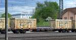 Die italienische Spedition und Logistiker VECHI ZIRONI TRANSPORT mit eigenen Spezialcontainer mit Planeabdeckung lt.