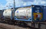 Ein UTT- United Transport Tankcontainers, Spezialist/Logistiker aus Großbritannien, lt.