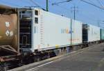 Ein Diesel Electric Reefer (Kühlcontainer) von UNIT45.com am 18.07.15 Bhf.