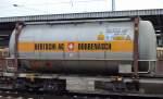Ein Kesselcontainer vom schweizer Unternehmen BERTSCHI/DÜRENASCH (UN-Nr.