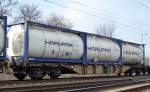 Containertragwagen mit der Nr.