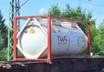 Ein 20’ Standard Tankcontainer der Fa.