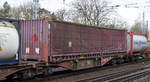 13.60 M – 45FT STEEL VAN / CURTAIN SIDE SWAP BODY, oder einfach eine Wechselbekälter für LKW beladen mit lt.
