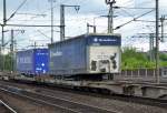 Zwei deutsche Logistiker mit LKW-Auflieger, Die Fa.