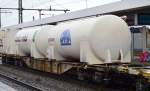 Keine Tankcontainer, sondern Tankwechselauflieger für LKW von der Fa.