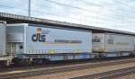 Gelenk-Wechselbehältertragwagen vom Einsteller WASCOSA mit der Nr.