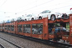 TOYOTA Modelle unten LEXUS oben, ein PKW Transportzug am 27.07.16 Bf.