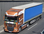 Tschechischer Sattelzug mit DAF XF 105.460 LIMITED EDITION Zugmaschine mit Trailer der Fa.