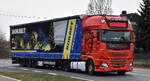Toller optischer Sattelzug mit DAF XF Zugmaschine von WernsTransporte (Inh.