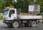Kleiner Baukipper, ein IVECO EUROCARGO 110E22 E5 der Fa.