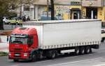 Ein Sattelzug der Sped.