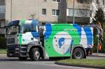 MAN TGA 18.360 Abwasserreinigungswagen der Berliner Wasserbetriebe, 23.04.12 Berlin-Pankow.