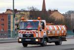 Ein MAN ??.163 Kleinlaster der Fa.