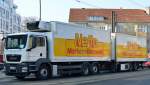 MAN TGS 26.400 Hängerzug mit Kastenaufbau + Kühlung der Sped.