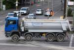 Ein Vierachs Baukipper MAN TGS 35.400 der Fa.