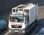 MAN TGS M�llentsorgungsfahrzeug mit HALLER M�llpresse der Fa.