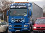 MAN TGS Zugmaschine in typisch auff�lliger Optik der Sped.