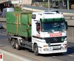 MB ACTROS 2543 Abrollkipper der Fa.