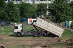 MB ACTROS 2848 Abrollkipper (Fa.
