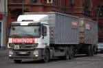 MB ACTROS Abrollkipper mit Hänger der Fa.
