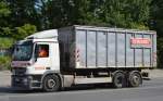 MB ACTROS Abrollkipper der Fa.
