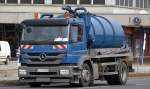 MB AXOR 1824 Abwasserentsorgungfahrzeug am 04.03.14 Berlin-Schönefeld.