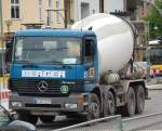 Ein MB ACTROS 3225 Betonmischfahrzeug der Fa.