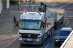 MB ACTROS 2540 Baustofftransport LKW + H�nger der Sped.