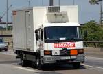 MB ATEGO 1223 mit Kastenaufbau der Fa.