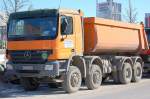 MB ACTROS Vierachskipper der Fa.