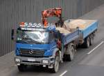 MB ACTROS 1833 mit Hydraulikgreifarm + H�nger der Fa.