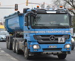 MB ACTROS 2648 Sattelkipper der Fa.