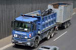 MB AROCS 2645 hochwandiger Kipper (Selbstlader) mit hochwandigem Hänger der Fa.