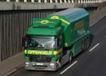 MB ACTROS Zugmaschine mit Spezialauflieger f�r Glastransporte der Fa.