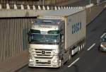 Moderne MB ACTROS Zugmaschine der Sped.