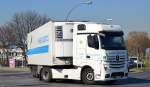 MB NEW ACTROS 1942 mit Kühlthermoauflieger der Sped.