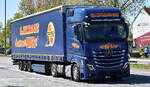 AUTOTRANS  NINA  ist ein Transportunternehmen, das im Jahre 1989 vom alleinigen Eigentümer Grzegorz Nawrocki in Polen gegründet wurde, hier mit einem Sattelzug mit MB ACTROS 1851 Zugmaschine am 29.04.26 Höhe Brandenburg Hbf.