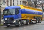 MB NEW ACTROS 1843 mit Tankauflieger der Fa.